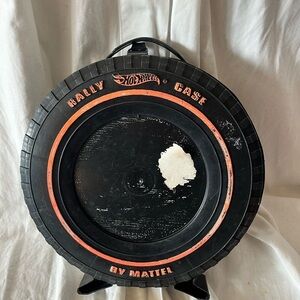 Vintage 1968 Mattel HOT WHEELS 12 Car Rally Carry Case Redline Tire